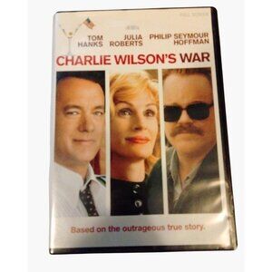 Charlie Wilsons War DVD Full Screen 2007 Tom Hanks Julia Roberts Movie